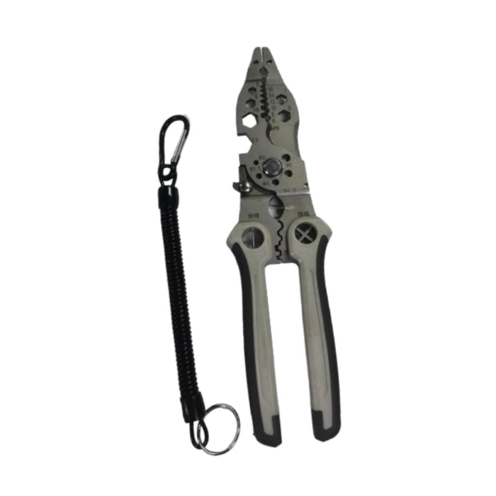 Wire Stripper Tool Electricians Multifunctional Wiring Tool Wire Pliers Tool With Pull Cord