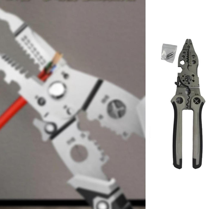 Wire Stripper Tool Electricians Multifunctional Wiring Tool Wire Pliers Tool With Accessories