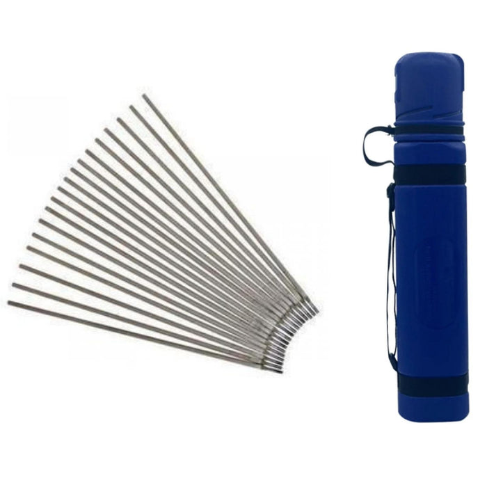 Welding Rod Storage Tube Tools Welding Equipment Electrode Rod Sticks Holder 48cmx8.2cm