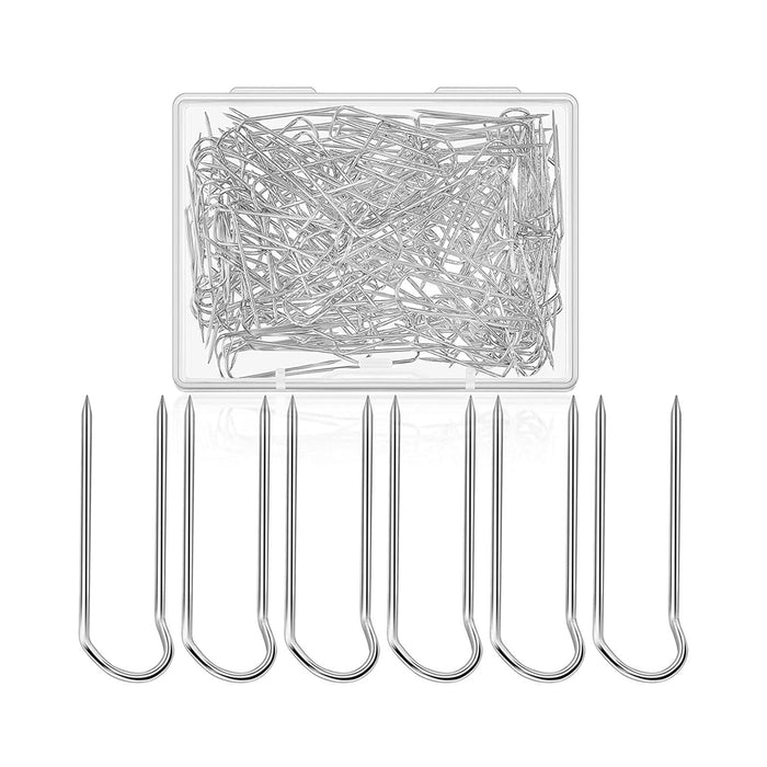 Sewing Pins for Fabric Straight Pins for Jewelry Making Patchwork Home Decor Argent 50pcs