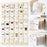 100 Pieces Earring Display Cards Trendy Earring Holders for Home Dorm Stores Khaki