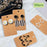 100 Pieces Earring Display Cards Trendy Earring Holders for Home Dorm Stores Khaki