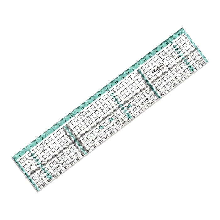 Tailoring Ruler Tansparent Metric Ruler for Cloth Leather Paper