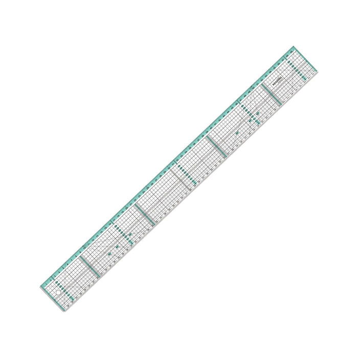 Tailoring Ruler Tansparent Metric Ruler for Cloth Leather Paper