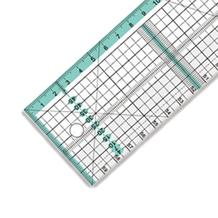 Tailoring Ruler Tansparent Metric Ruler for Cloth Leather Paper