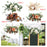 Wedding Arch Flowers Handcraft Front Door Garland for Reception Wall Banquet Style A