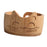 Crofta Wood Yarn Bowl Sturdy for Knitters Adorable Yarn Storage Bowl Yarn Organizer light brown