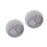 2 Pieces 150g Women Bubble Bath Salt Essential Oil Bomb Balls Gray