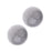 2 Pieces 150g Women Bubble Bath Salt Essential Oil Bomb Balls Gray