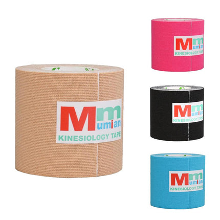 Crofta Waterproof Uncut Muscle Support Sports Kinesiology Tape Roll 1 inch Skin