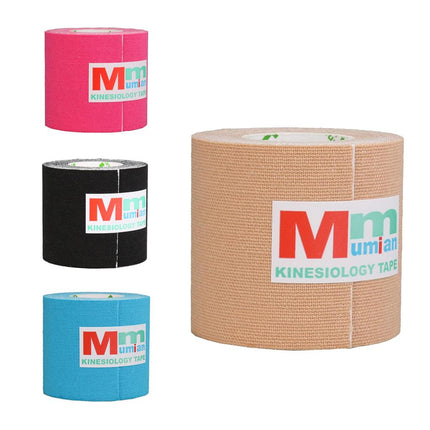 Crofta Waterproof Uncut Muscle Support Sports Kinesiology Tape Roll 1 inch Skin