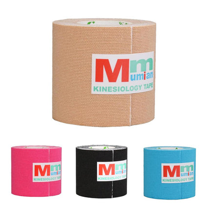 Crofta Waterproof Uncut Muscle Support Sports Kinesiology Tape Roll 1 inch Skin