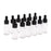 12 Pieces Empty Essential Oil Bottles Liquid Aromatherapy Dropper Clear 10ML