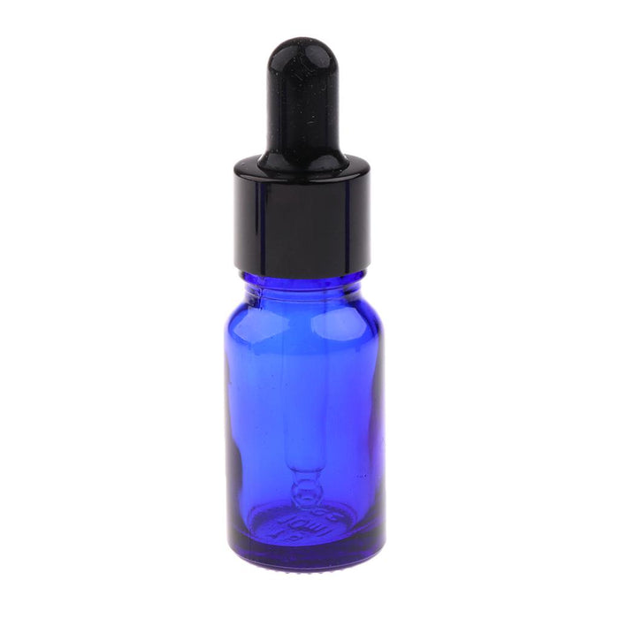 12 Pieces Empty Essential Oil Bottle Glass Liquid Aromatherapy Dropper  15ML