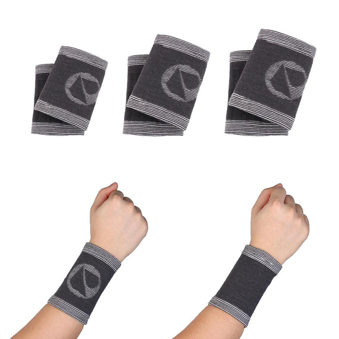 1 Pair Right Left Compression Wrist Sleeves Arthritis Relief Wraps S