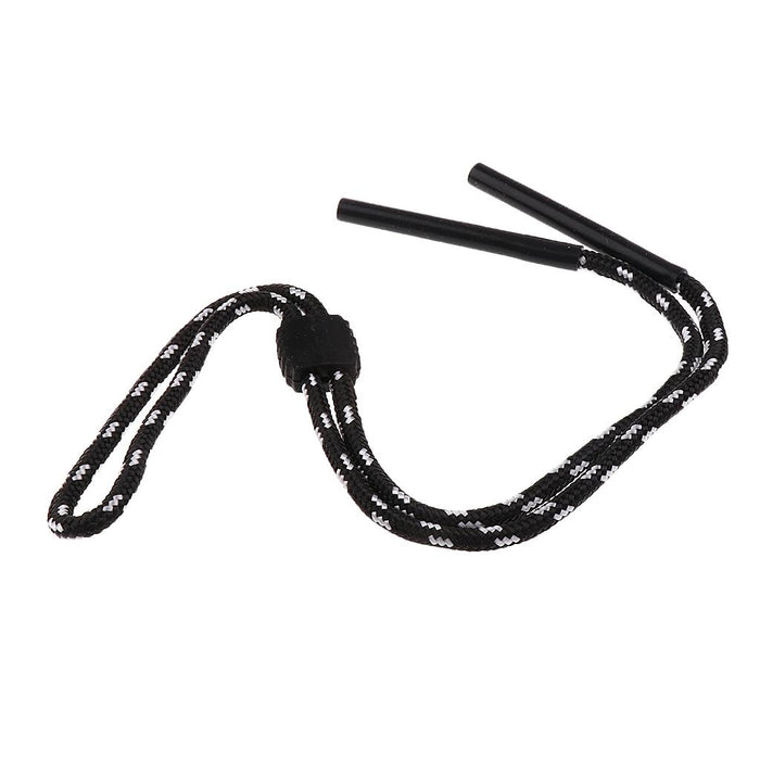 3 Pieces Eyeglass Glasses Chain Sunglasses Holder Cord Strap Black White