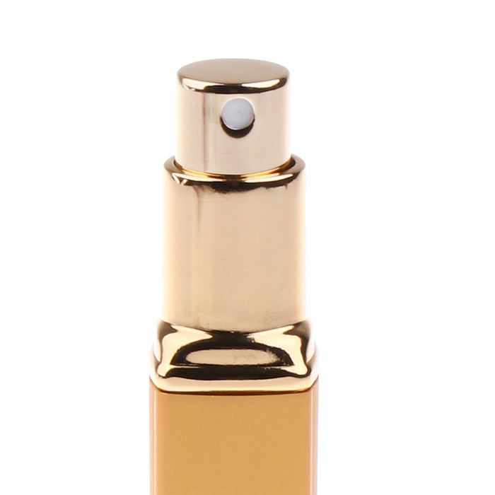 12ml Refillable Empty Fine Mist Sprayer Bottle Atomizer Makeup Vial Gold