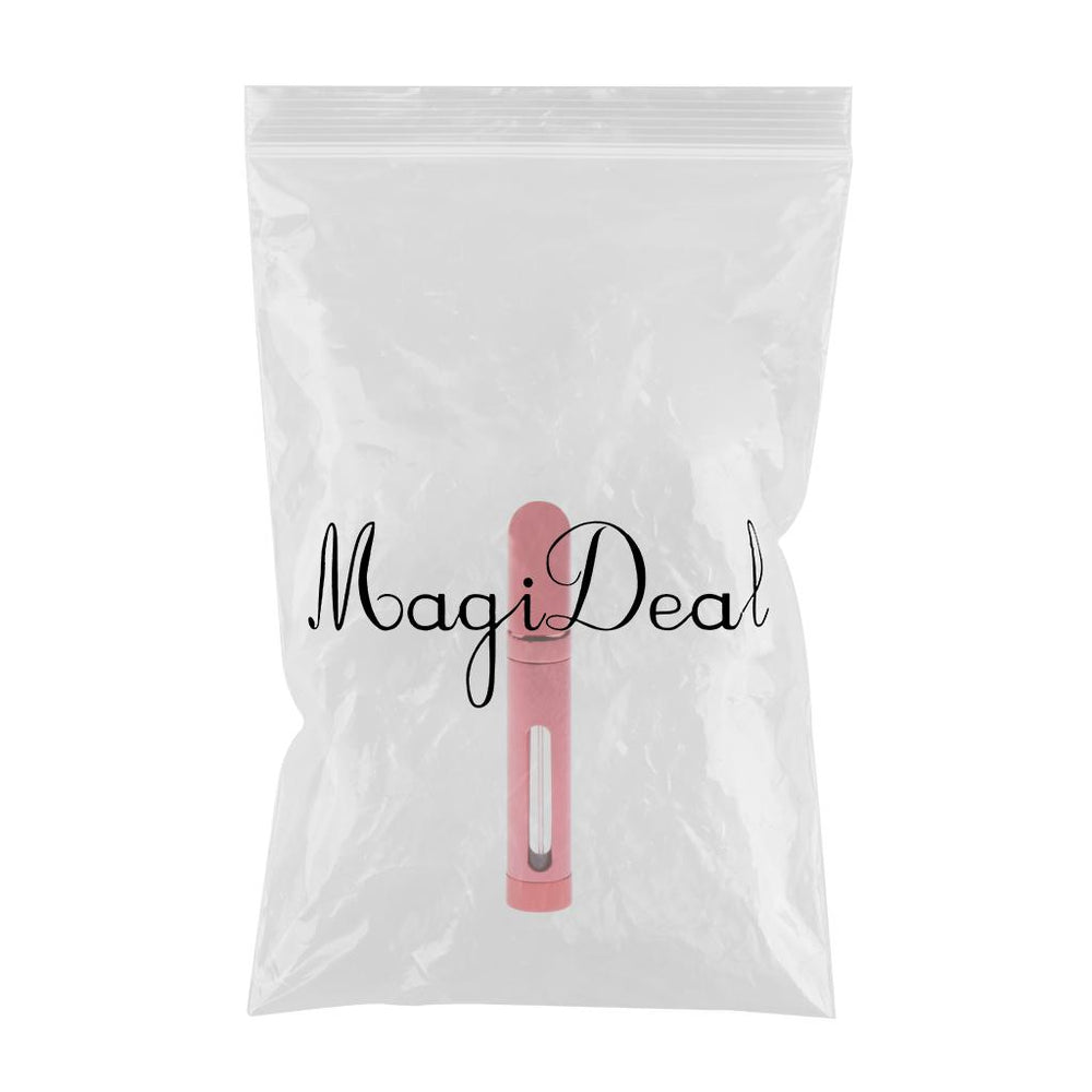 12ml Fine Mist Sprayer Bottle Makeup Atomizer with Viewing Window Red