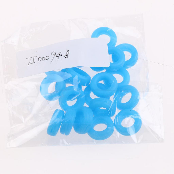 10 Pairs Anti Slip Silicone Ear Hooks Holder for Eyeglass Sunglasses Blue