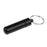 3 Pieces Mini Waterproof Pill Case Box Organizer Holder with Keychain Black