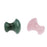 Crofta Women Facial Beauty Massage Jade Stone Relaxing Mushroom Massage Stone Pink