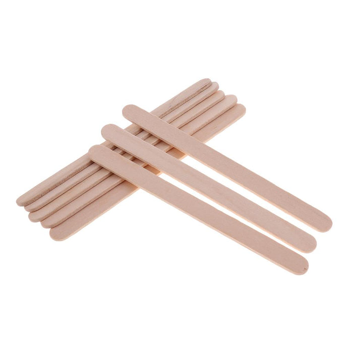 200 Pieces Wax Spatulas Waxing Body Hair Removal Wood Sticks Applicators S