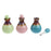 3Pieces Fragrance Diffuser Ceramic Essential Oil Bottle Fragrant Empty Vials Indoor Decoration Embellishment the Life