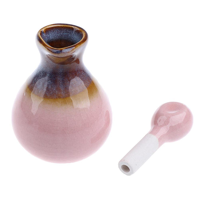 3Pieces Fragrance Diffuser Ceramic Essential Oil Bottle Fragrant Empty Vials Indoor Decoration Embellishment the Life