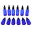 12 Pieces Empty Essential Oils Dropper Bottles Aromatherapy for 30ml Blue