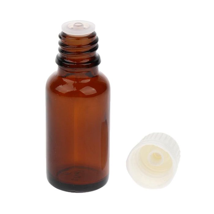 12 Pieces Essential Oils Glass Bottles With Orifice Reducer Dropper 20ml