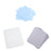 10 Pieces Microfiber Eyeglasse Cleaner Cloth for Spectacle Camera Lens Blue