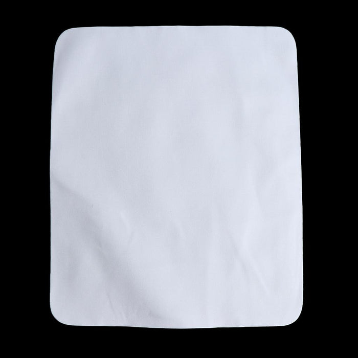 10 Pieces Microfiber Eyeglasse Cleaner Cloth for Spectacle Camera Lens White