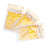 3 Pieces Bath Glove Shower Towel Mitt Back Body Scrub Exfoliating  Yellow