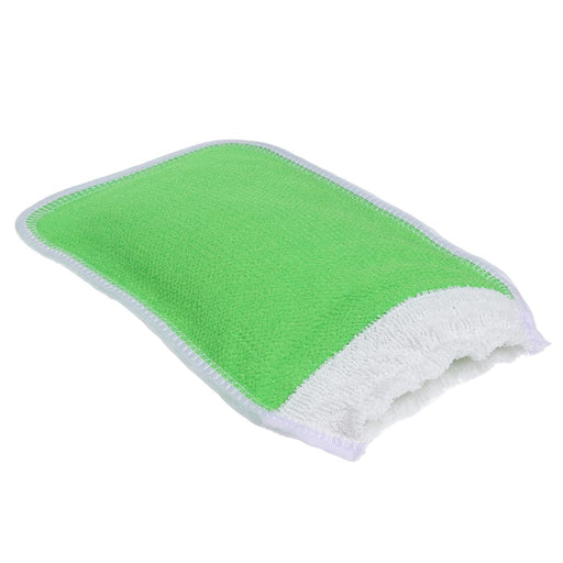 3 Pieces Bath Glove Shower Towel Mitt Back Body Scrub Exfoliating  Green