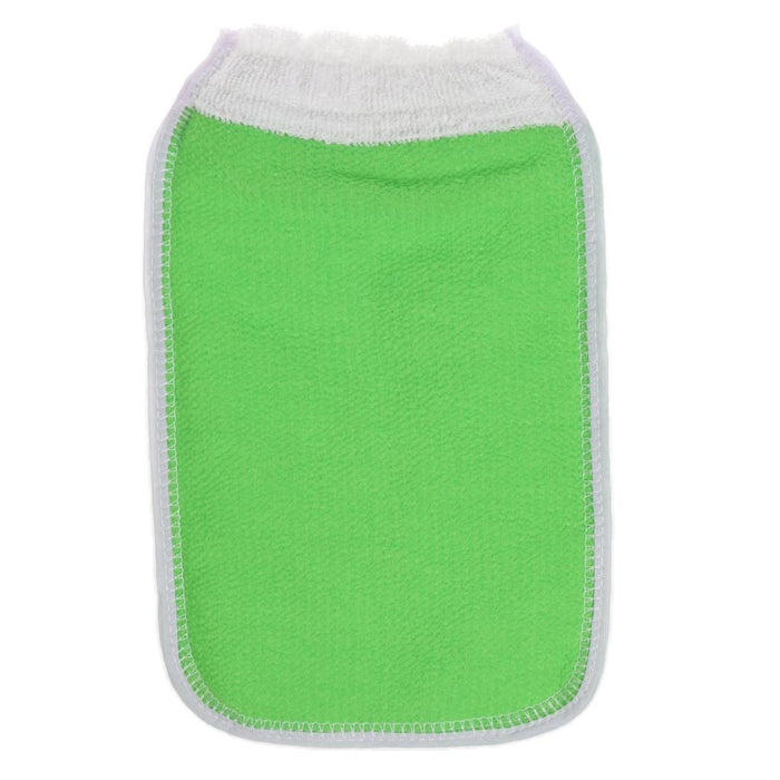 3 Pieces Bath Glove Shower Towel Mitt Back Body Scrub Exfoliating  Green