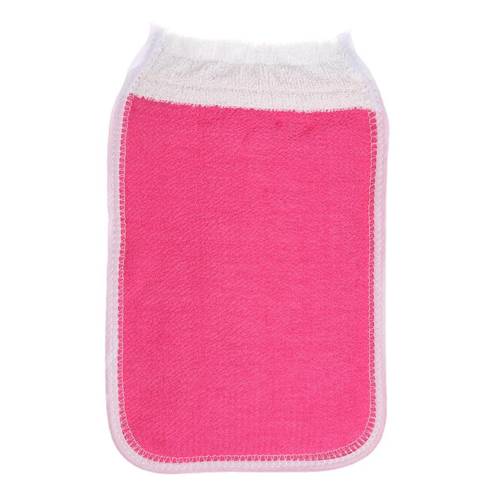 3 Pieces Bath Glove Shower Towel Mitt Back Body Scrub Exfoliating  Pink