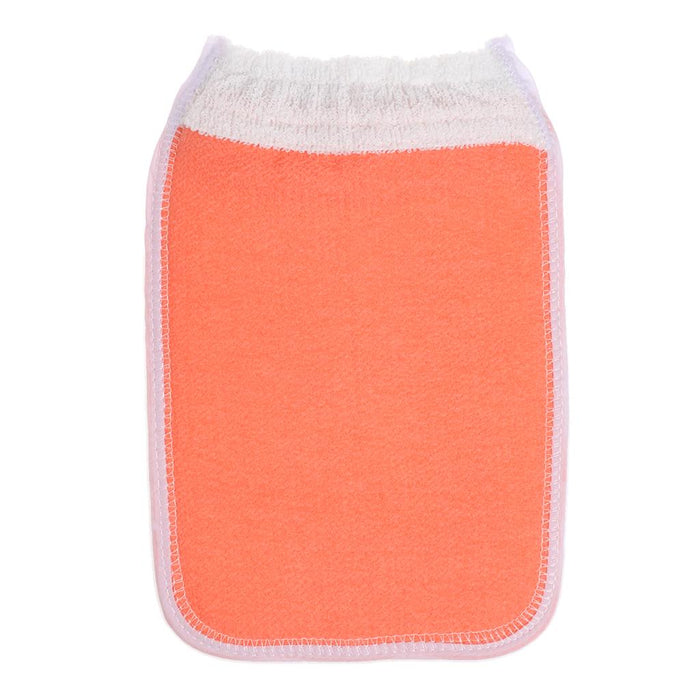 3 Pieces Bath Glove Shower Towel Mitt Back Body Scrub Exfoliating  Orange