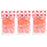 3 Pieces Bath Glove Shower Towel Mitt Back Body Scrub Exfoliating  Orange