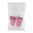 Crofta 2 Pieces Bath Washcloths Skin Exfoliator Glove Shower Body Clean Scrubber Pink