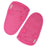 Crofta 2 Pieces Bath Washcloths Skin Exfoliator Glove Shower Body Clean Scrubber Pink