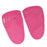 Crofta 2 Pieces Bath Washcloths Skin Exfoliator Glove Shower Body Clean Scrubber Pink