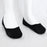 2 Pieces Breathable Gel Non Slip Invisible Socks Low Cut Shoe Liners Black