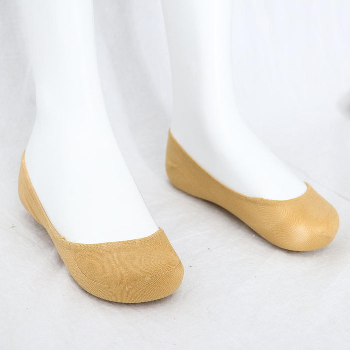 2 Pieces Breathable Gel Non Slip Invisible Socks Low Cut Shoe Liners Skin