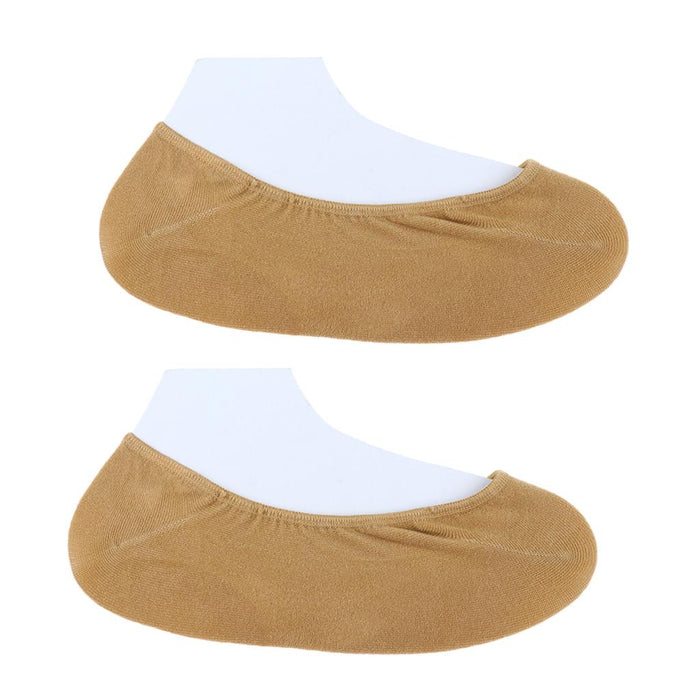 2 Pieces Breathable Gel Non Slip Invisible Socks Low Cut Shoe Liners Skin