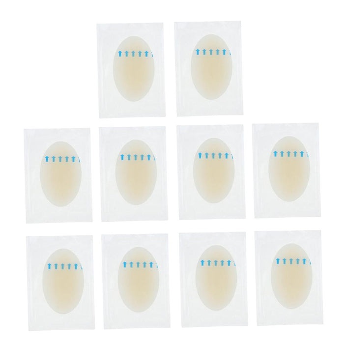 10 Pieces Waterproof Adhesive Blister Pad Bandages Gel Prevention Patch #2