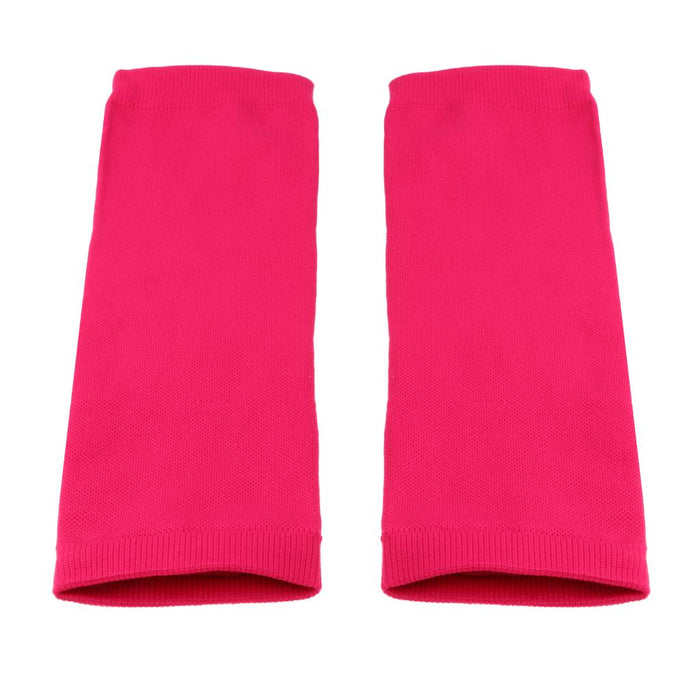 2 Pieces Outdoor Compression Socks Calf Sleeve Shin Splint Support Wrap Rose