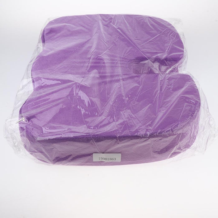 Crofta Memory Foam Gel Orthopedic Coccyx Seat Cushion Tailbone Pillow Purple