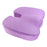 Crofta Memory Foam Gel Orthopedic Coccyx Seat Cushion Tailbone Pillow Purple