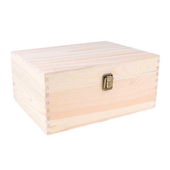 38 Slots Essential Oil Wooden Box Storage Case Container Large Organizer Provides Best Protection Great for Travel Salon and Home