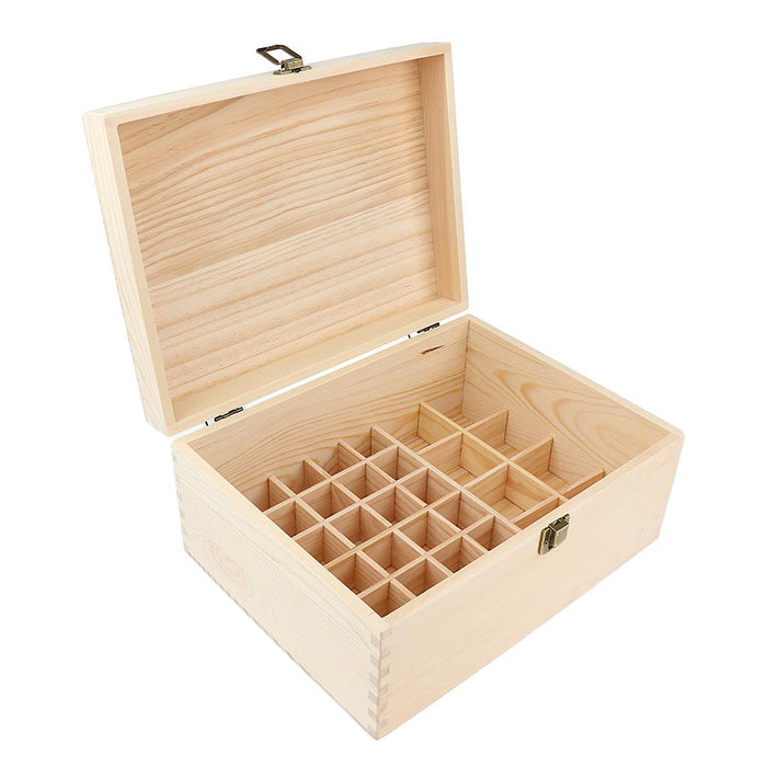 38 Bottles Essential Oil Wooden Box Storage Case Multi Tray Organizer Display Holder Best for Keeping Oils Safe